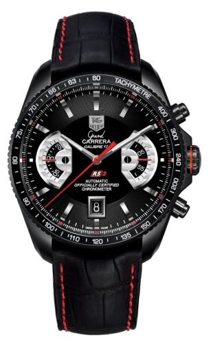 TAG Heuer Grand Carrera Calibre 17 RS2 43 PVD / Black / Alligator